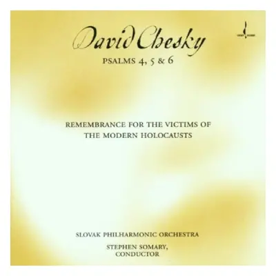 "Psalms 4,5 & 6: Remembrance for the Victims of the Modern..." ("") (CD / Album)