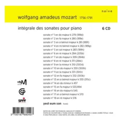 "Mozart: Complete Piano Sonatas" ("") (CD / Box Set)