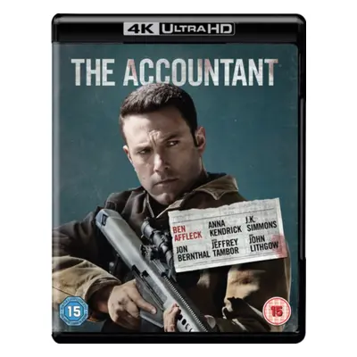 "Accountant" ("Gavin O'Connor") (Blu-ray / 4K Ultra HD + Blu-ray)