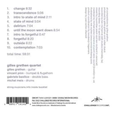 "State of mind" ("Gilles Grethen & Strings") (CD / Album)