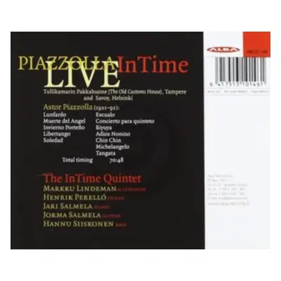 "Piazzolla: Live!" ("") (CD / Album)