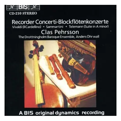 "Recorder Concerti (Drottningholms Barockensemble, Ohrwall)" ("") (CD / Album)