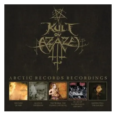 "Arctic Records Recording" ("Kult Ov Azazel") (CD / Box Set)