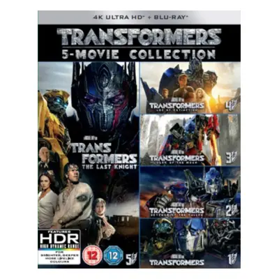 "Transformers: 5-movie Collection" ("Michael Bay") (Blu-ray / 4K Ultra HD + Blu-ray)