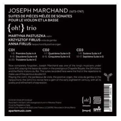 "Joseph Marchand: Suites" ("") (CD / Box Set)