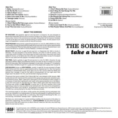 "Take a heart" ("The Sorrows") (Vinyl / 12" Album)