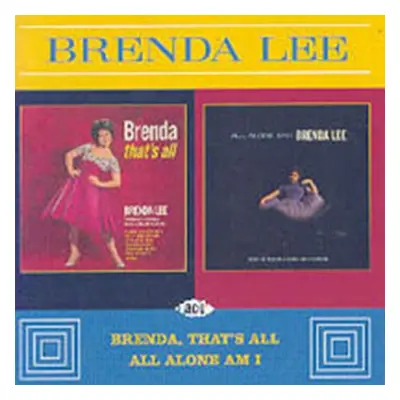 "Brenda, That's All/All Alone Am I" ("Brenda Lee") (CD / Album)