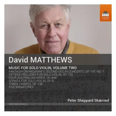 "David Matthews: Music for Solo Violin" ("") (CD / Album)