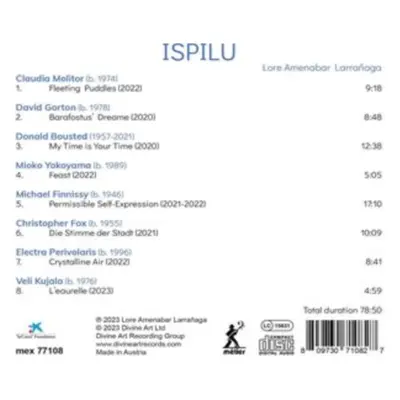 "Ispilu: Works for Quarter-tone Accordian" ("") (CD / Album)