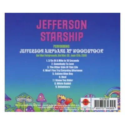 "Jefferson Airplane at Woodstock" ("Jefferson Starship") (CD / Album)