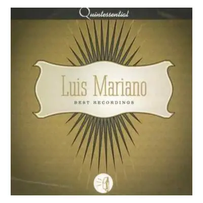 "Best Recordings" ("Luis Mariano") (CD / Album)