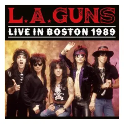 "Live in Boston 1989" ("L.A. Guns") (Vinyl / 12" Album)