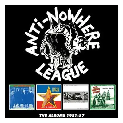 "The Albums 1981-87" ("Anti-Nowhere League") (CD / Box Set)