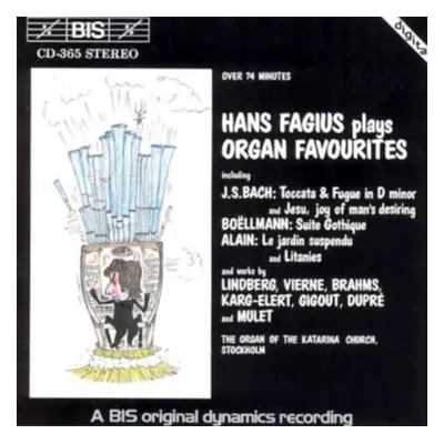 "Organ Favourites (Fagius)" ("") (CD / Album)