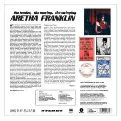 "The Tender, the Moving, the Swinging Aretha Franklin" ("Aretha Franklin") (Vinyl / 12" Album)