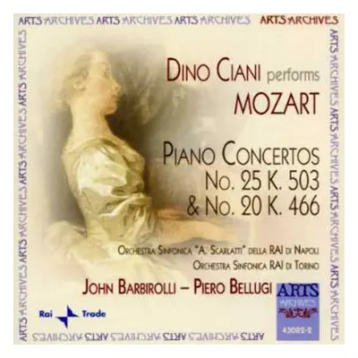 "Piano Concertos Nos. 20 and 25 (Ciani, Barbirolli, Rai So)" ("") (CD / Album)