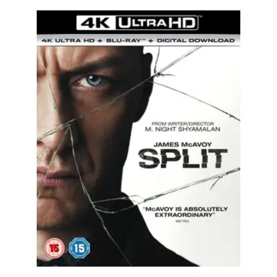 "Split" ("M. Night Shyamalan") (Blu-ray / 4K Ultra HD + Blu-ray)