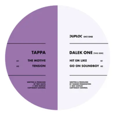 "The Motive/Tension/Hit Em Like/Go On Soundboy" ("Tappa/Dalek One") (Vinyl / 12" EP)