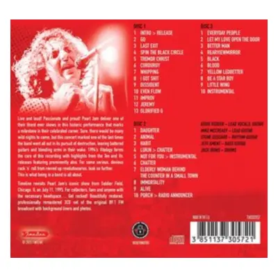 "Soldier field, Chicago 1995" ("Pearl Jam") (CD / Box Set)