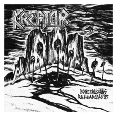 "Bonecrushing Rehearsals 1985" ("Kreator") (Vinyl / 12" Album (Clear vinyl))