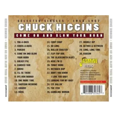 "Come on and blow your horn" ("Chuck Higgins") (CD / Album)