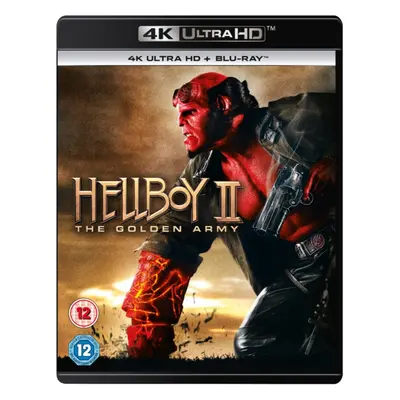 "Hellboy 2 - The Golden Army" ("Guillermo del Toro") (Blu-ray / 4K Ultra HD + Blu-ray)