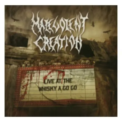 "Live at the Whisky a Go Go" ("Malevolent Creation") (Vinyl / 12" Album (Clear vinyl))