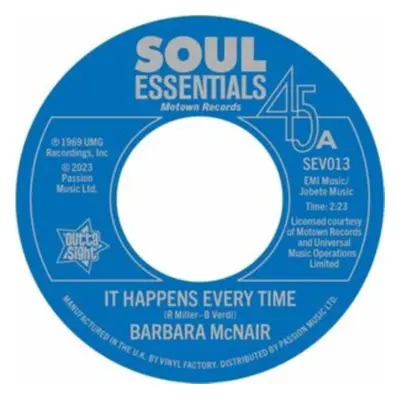 "It Happens Every Time/You're Gonna Love My Baby" ("Barbara McNair") (Vinyl / 7" Single)