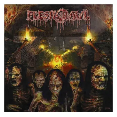 "As Blood Rains from the Sky" ("Fleshcrawl") (Vinyl / 12" Album)