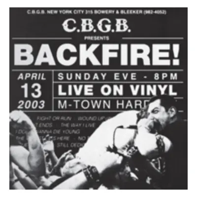 "Live at CBGB" ("Backfire!") (Vinyl / 12" Album Coloured Vinyl)