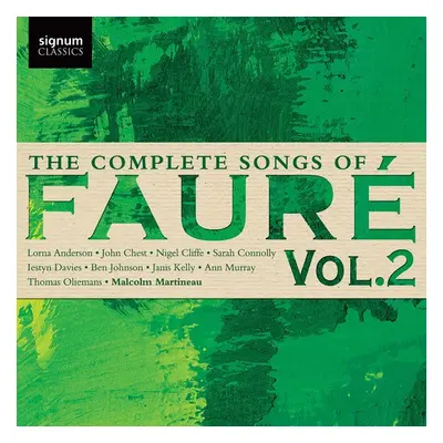 "The Complete Songs of Faur" ("") (CD / Album)