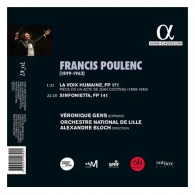 "Poulenc: La Voix Humaine" ("") (CD / Album Digipak)