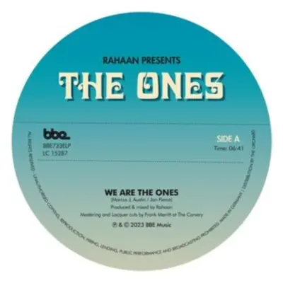 "We Are the Ones/Fire/Forever" ("Rahaan") (Vinyl / 12" EP)