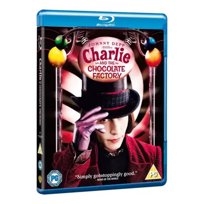 "Charlie and the Chocolate Factory" ("Tim Burton") (Blu-ray)