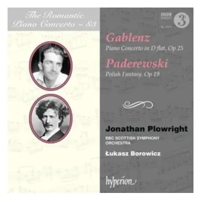 "Gablenz: Piano Concerto in D-flat, Op. 25/Paderewski: Polish..." ("") (CD / Album)