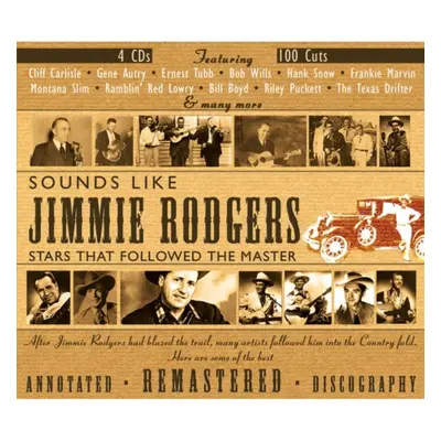 "Sounds Like Jimmie Rodgers: Stars That Followed the Master" ("") (CD / Album)