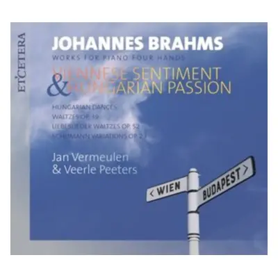 "Johannes Brahms: Works for Piano Four Hands" ("") (CD / Album)