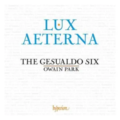 "Owain Park/The Gesualdo Six: Lux Aeterna" ("") (CD / Album)