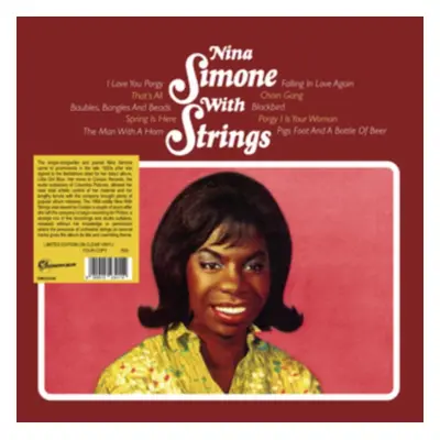 "Nina Simone With Strings" ("Nina Simone") (Vinyl / 12" Album (Clear vinyl))