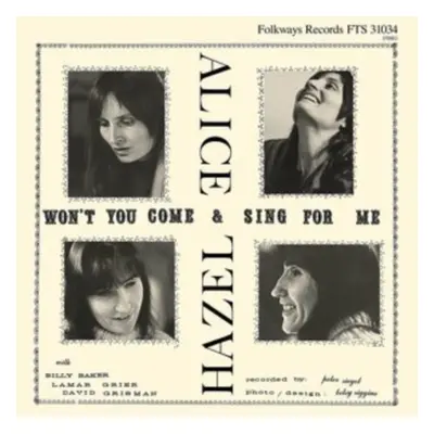 "Won't You Come and Sing for Me?" ("Hazel Dickens & Alice Gerrard") (Vinyl / 12" Album)