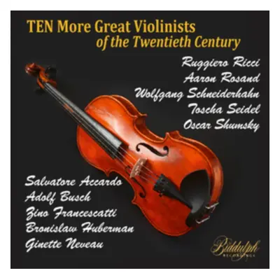 "Ten More Great Violinists of the Twentieth Century" ("") (CD / Box Set)