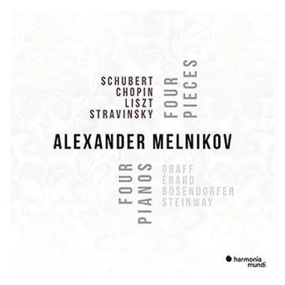 "Alexander Melnikov: Four Pieces - Four Pianos" ("") (CD / Album Digipak)