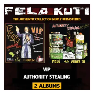 "V.I.P./Authority Stealing" ("Fela Kuti") (CD / Remastered Album)