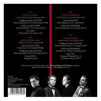 "Queen Elisabeth Competition: Piano 2013 & 2016" ("") (CD / Box Set)