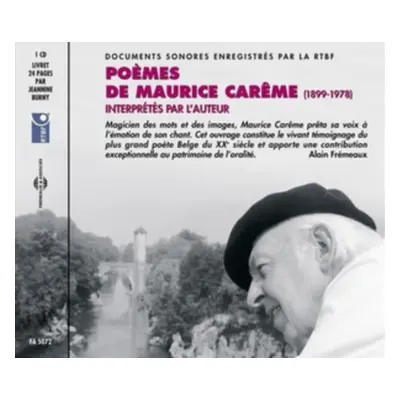 "Pomes De Maurice Carme" ("Maurice Carme") (CD / Album)