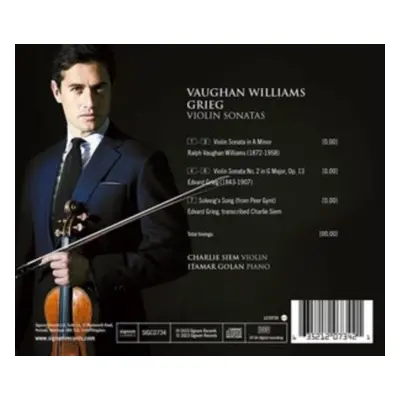 "Vaughan Williams/Grieg: Violin Sonatas" ("") (CD / Album)