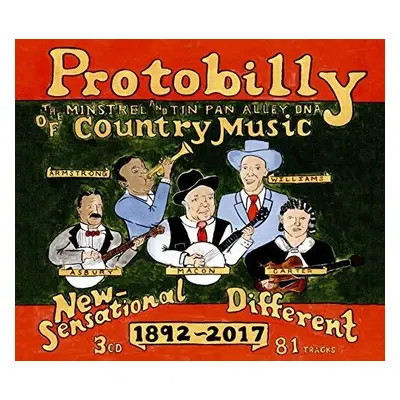 "Protobilly: The Minstrel and Tin Pan Alley DNA of Country Music" ("") (CD / Box Set)