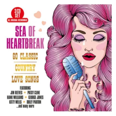 "Sea of Heartbreak: 60 Classic Country Love Songs" ("") (CD / Box Set)