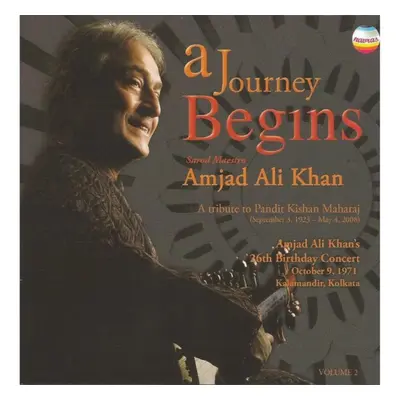 "A Journey Begins" ("Amjad Ali Khan") (CD / Album)