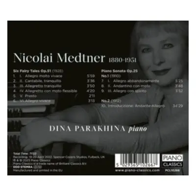 "Medtner: Piano Sonatas Op. 25 Nos. 1 & 2/Six Fairy Tales Op. 51" ("") (CD / Album)